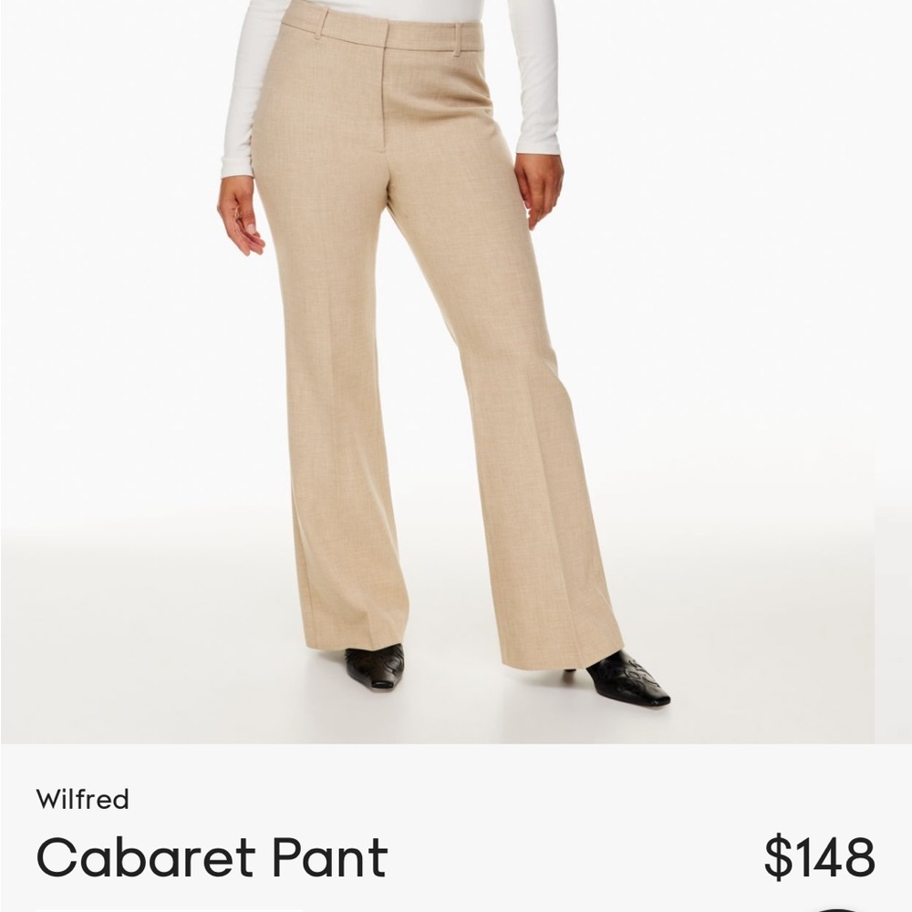 Aritzia Wilfred pants size 6 originally $148 just too small for me